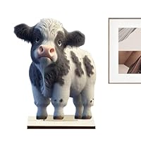 Amazon.co.jp: ハイランドの牛のオーナメント | 木製ハイランド牛の